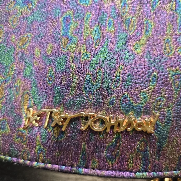 Betsey Johnson Glitter Unicorn Crossbody Bag OS - Picture 5 of 11